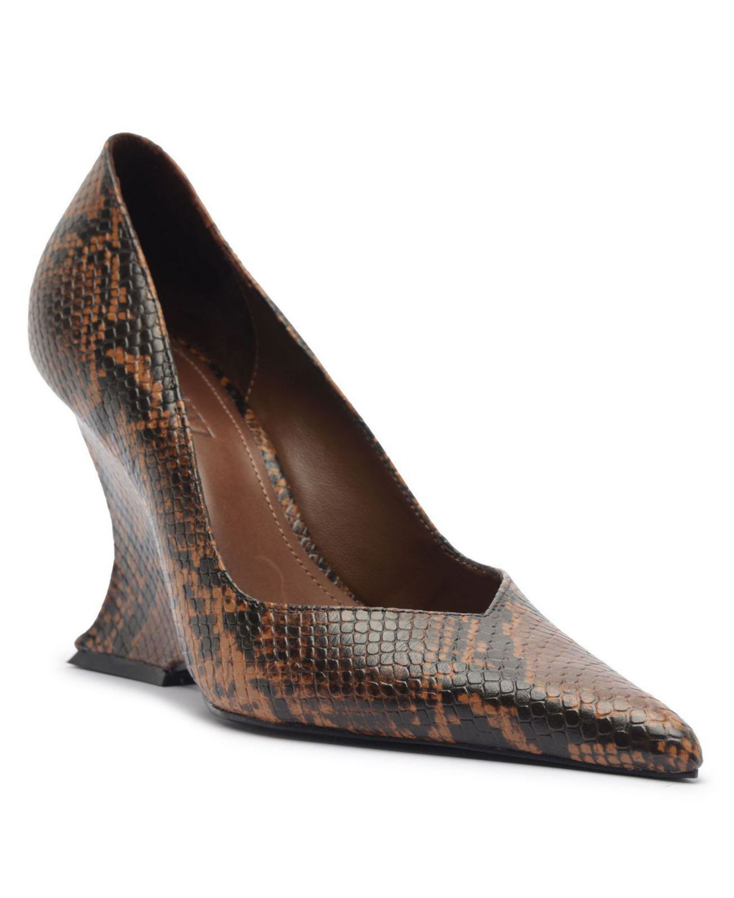 Женские туфли Schutz Siena Wedge Slip-On Pumps, цвет: С принтом — фото 1