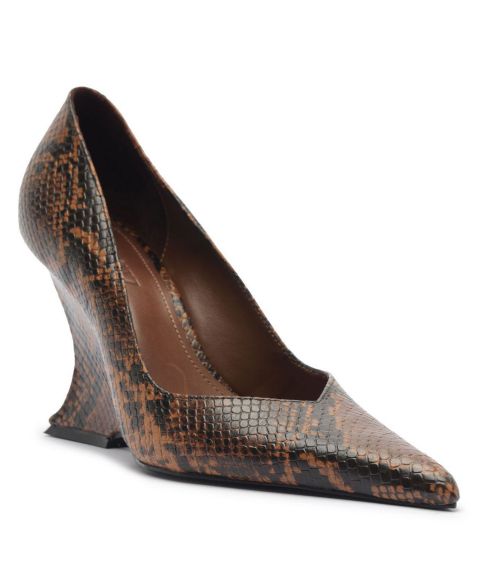 Женские туфли Schutz Siena Wedge Slip-On Pumps, цвет: С принтом