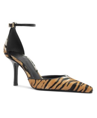 Women's Jenny Ankle Strap Pointed Toe Pumps