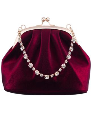 Maura Crystal Vintage Style Mini Frame Handbag