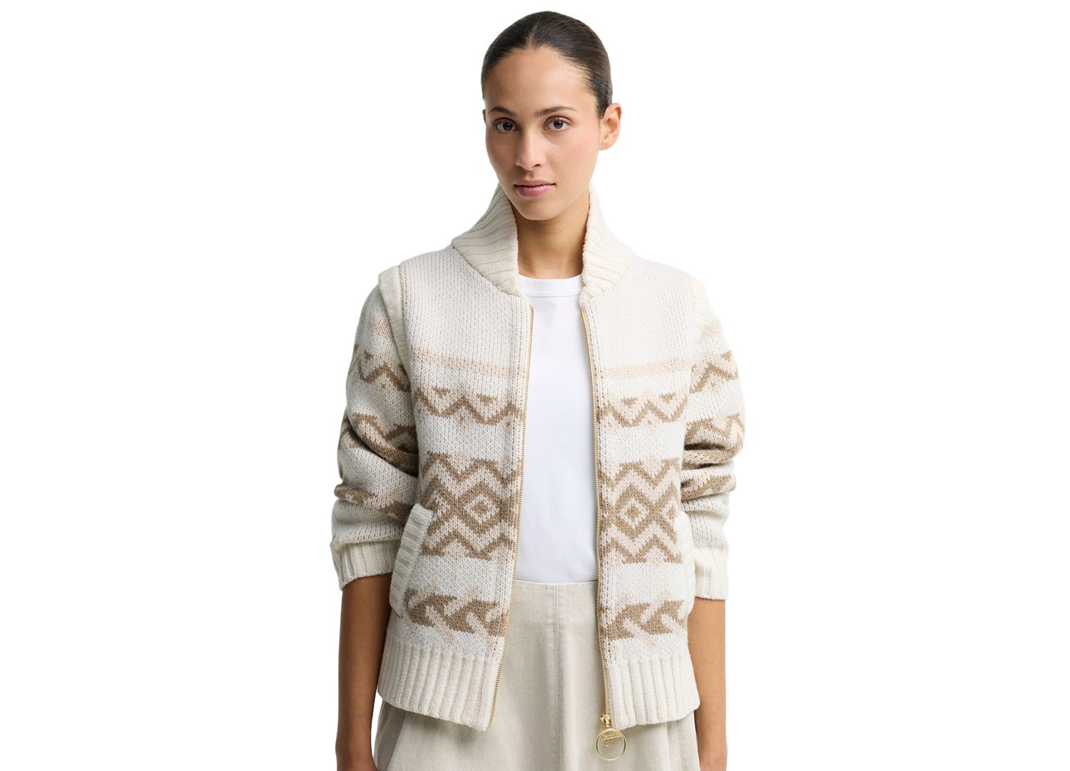 Women's Maplewood Fair-Isle Wool-Blend Cardigan