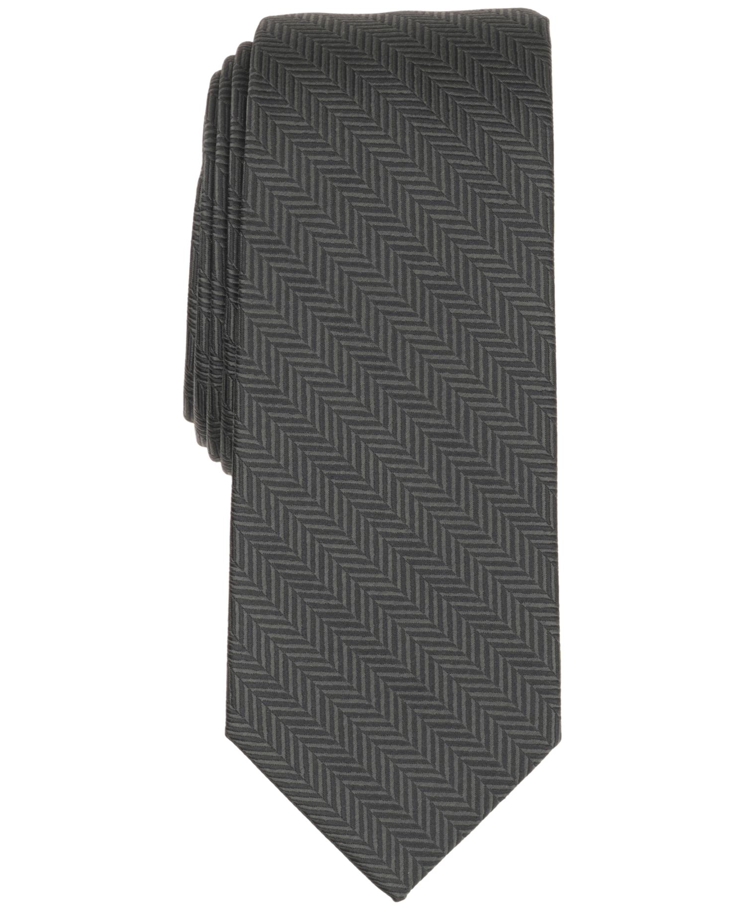 Men's Dorian Chevron Slim Tie