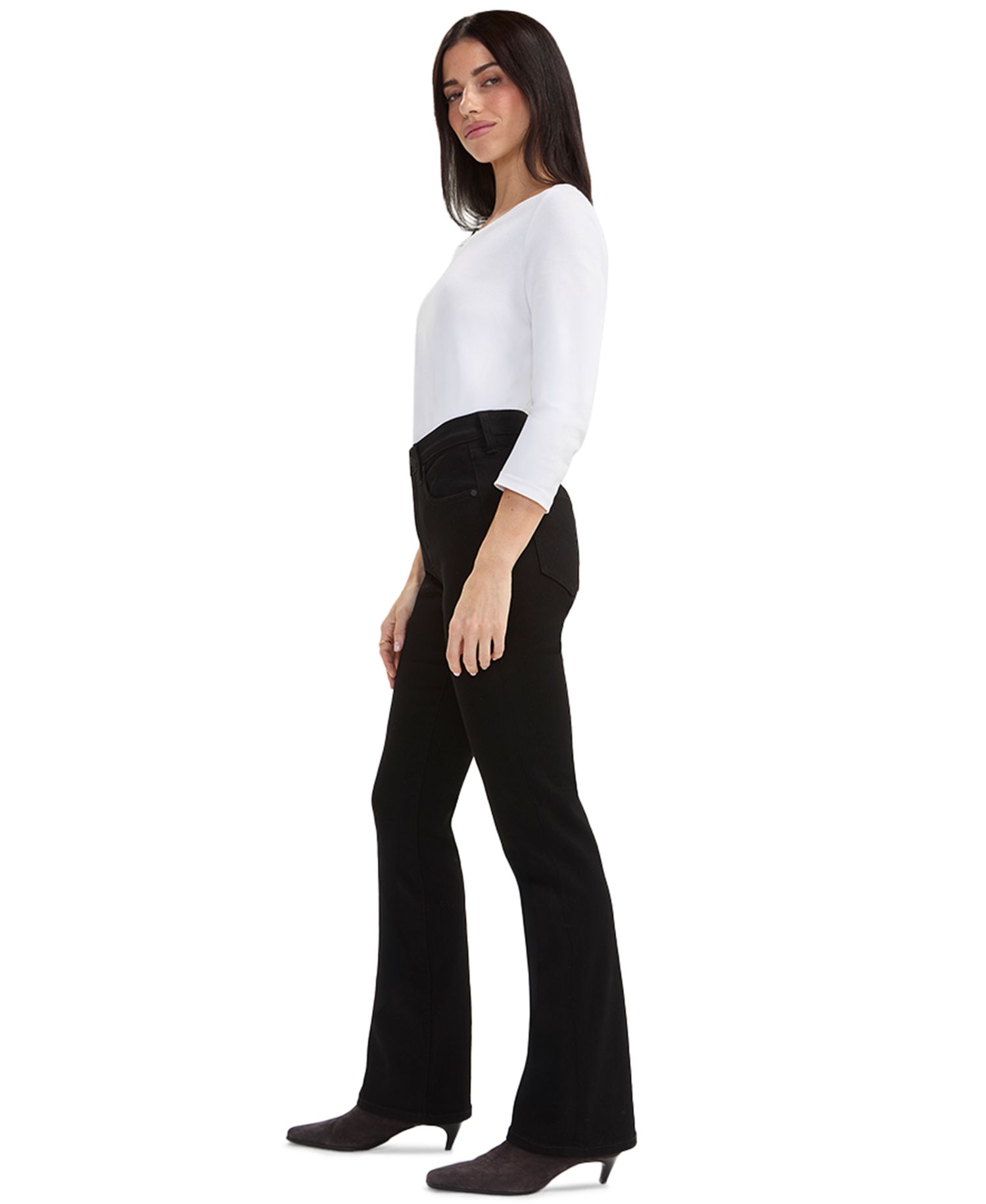 Women's Bobbie Baby Boot Stretch Mid-Rise Bootcut Jeans