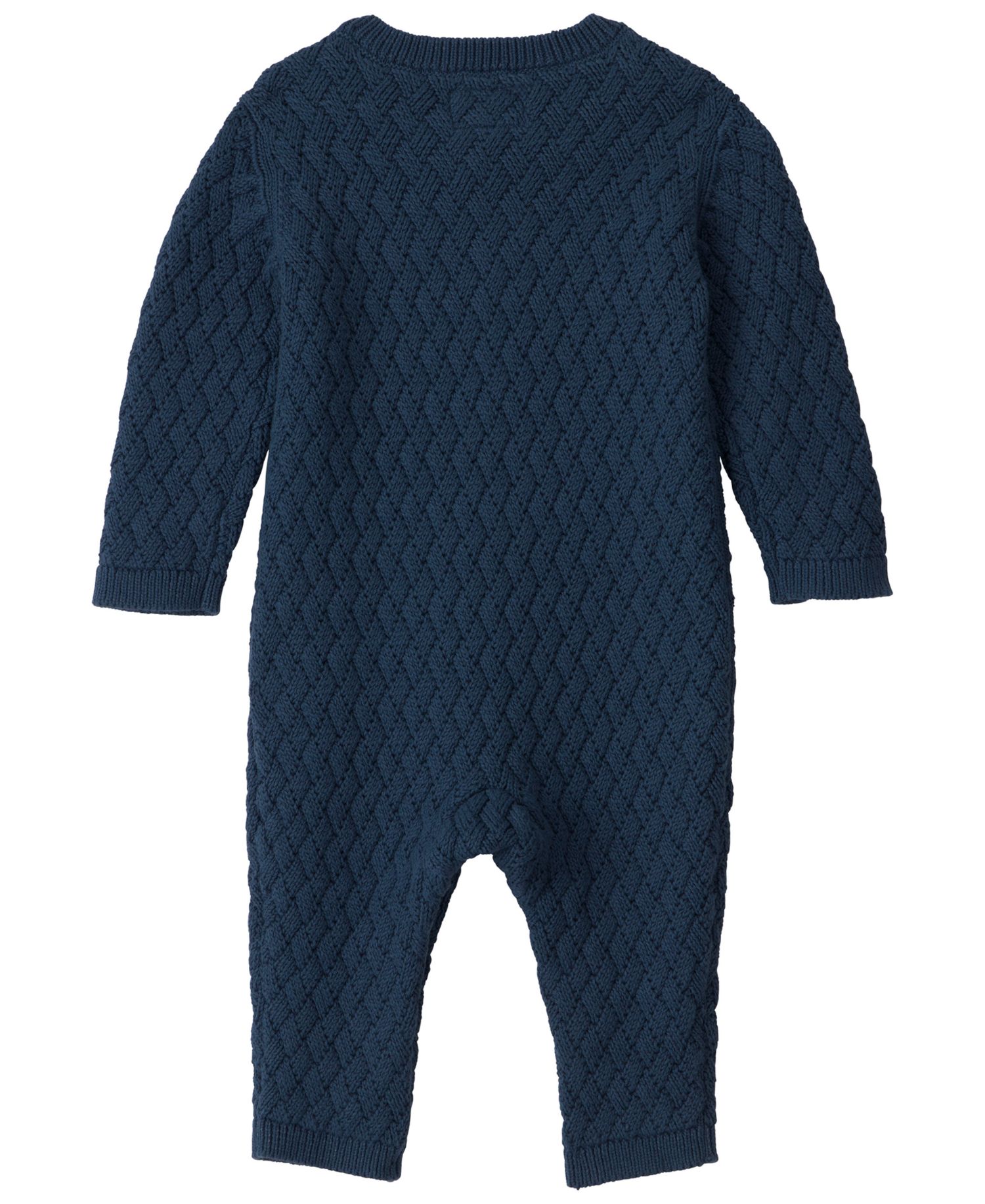 Baby Boys' or Baby Girls' Sweater-Knit Long-Sleeve Jumpsuit