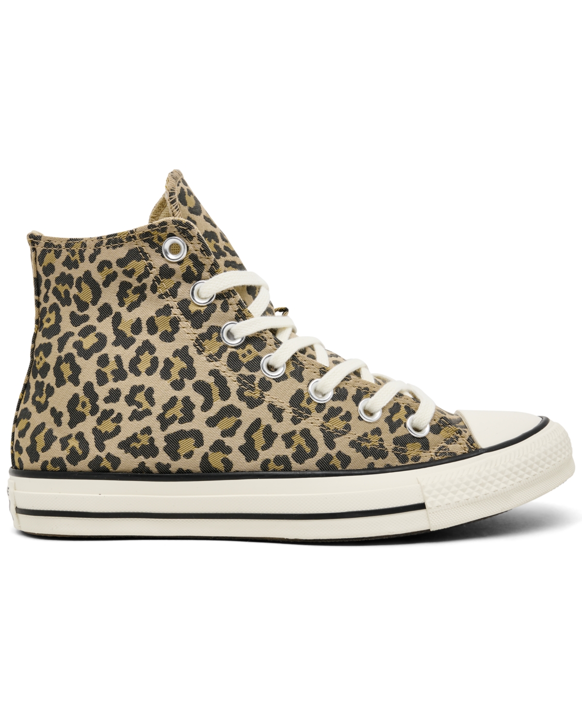 Converse Women's Chuck Taylor All Star Leopard Jacquard High Top Sneakers from Finish Line