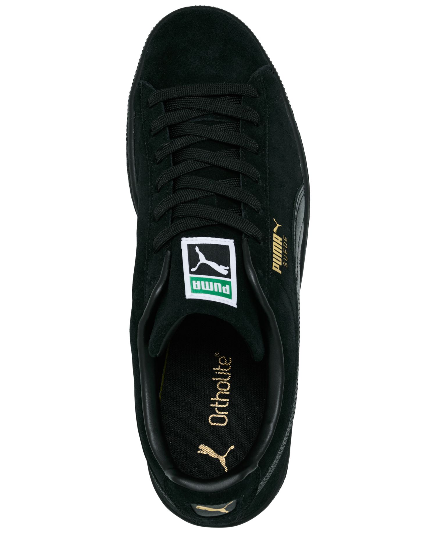 Men's Suede Classic Low-Top Retro Sneakers, 39978107 from Finish Line