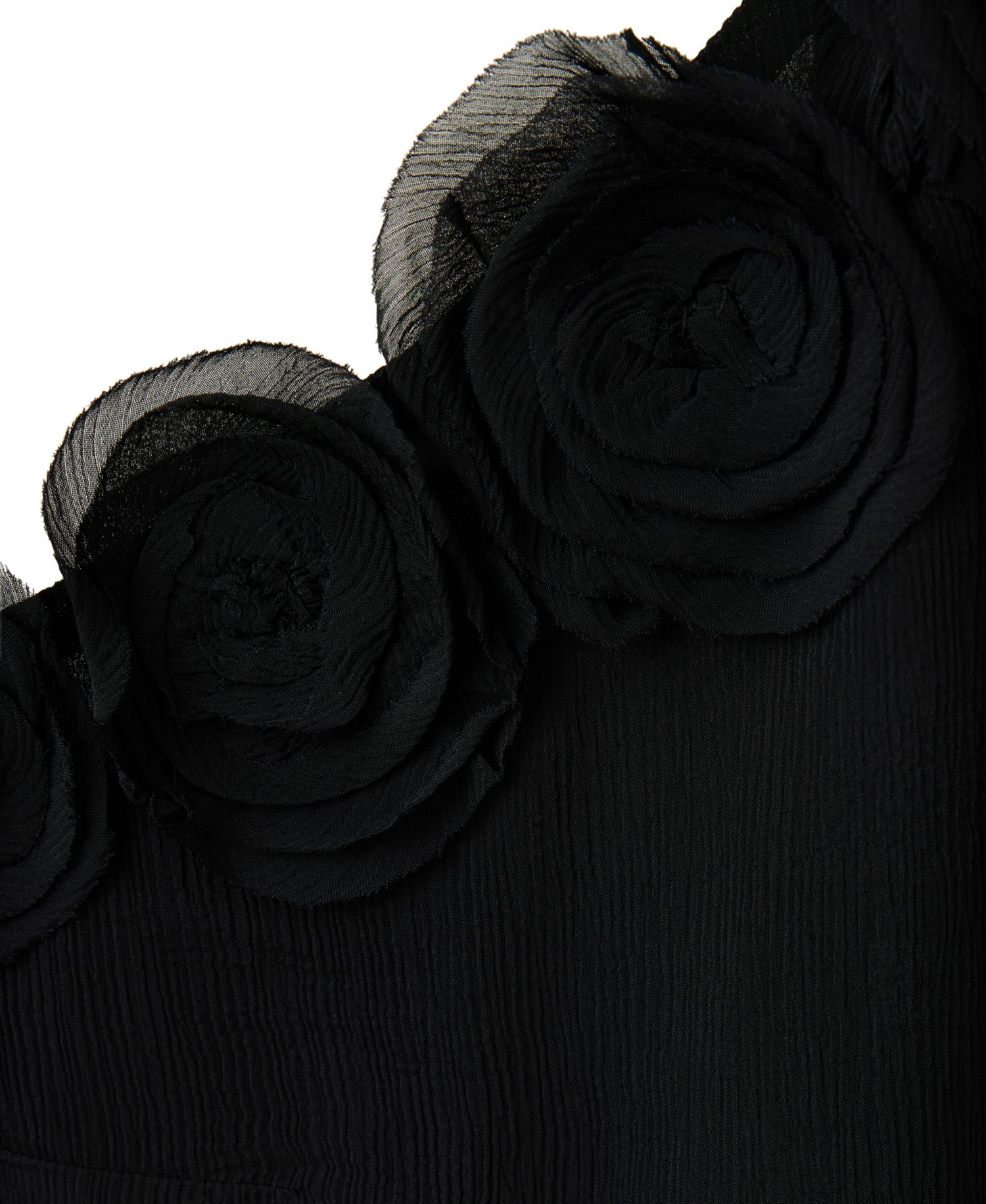 Women's Crop Flower Details Halter Top