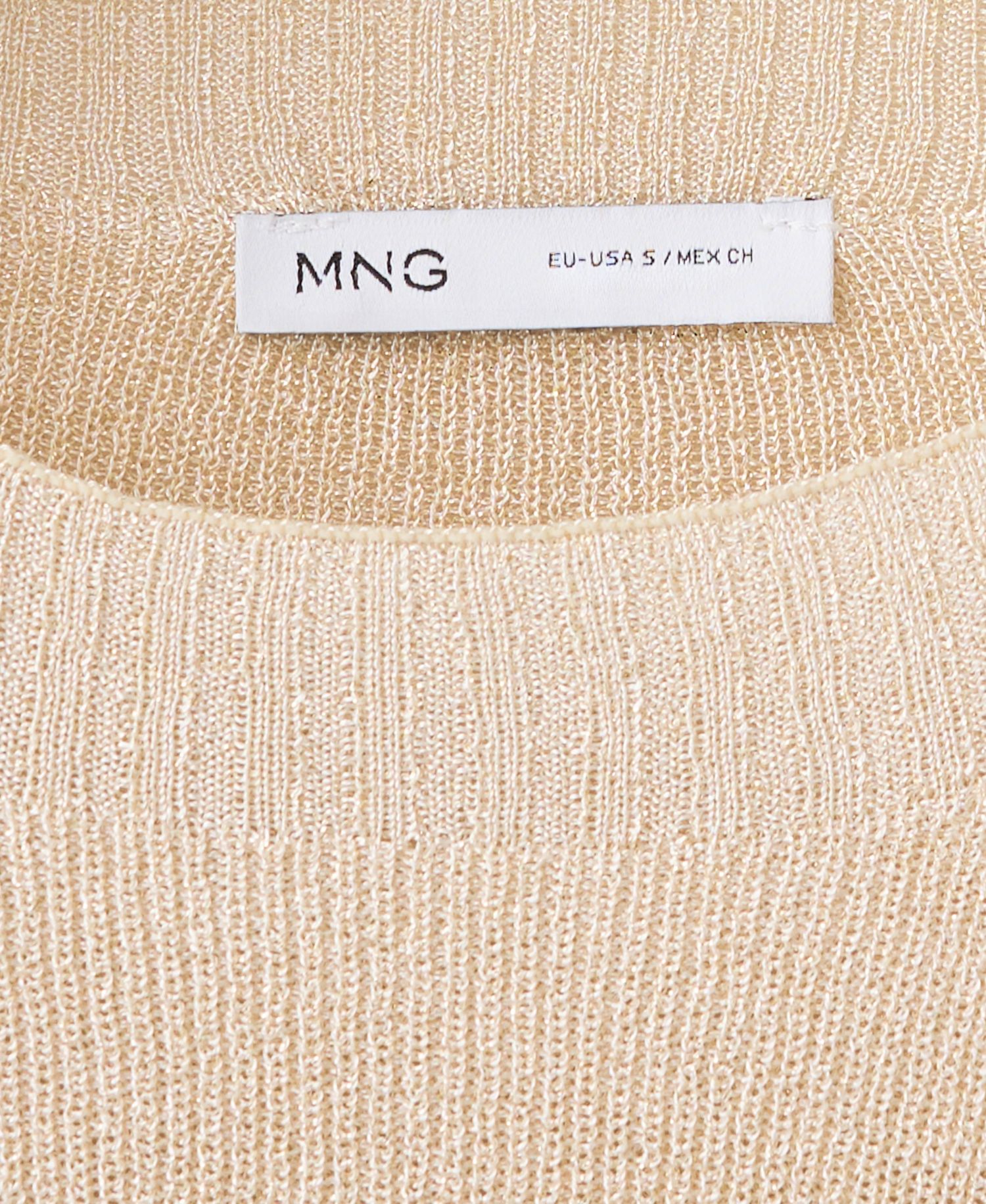 Women's Lurex Knitted Lightweight Sweater