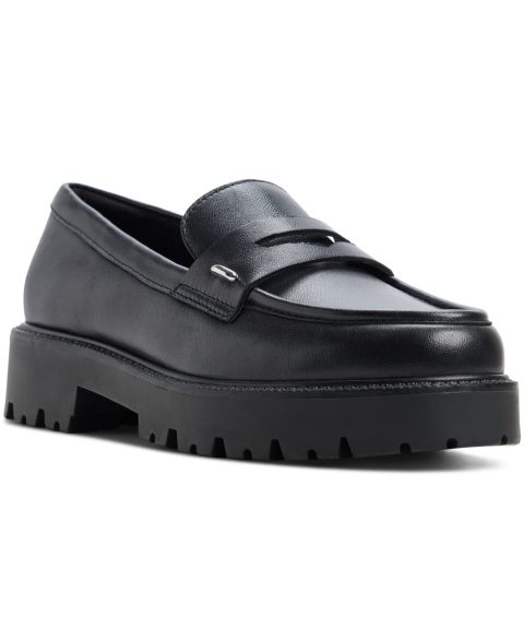 Женские туфли ALDO Lindie Lug Sole, цвет: Чёрный гладкий
