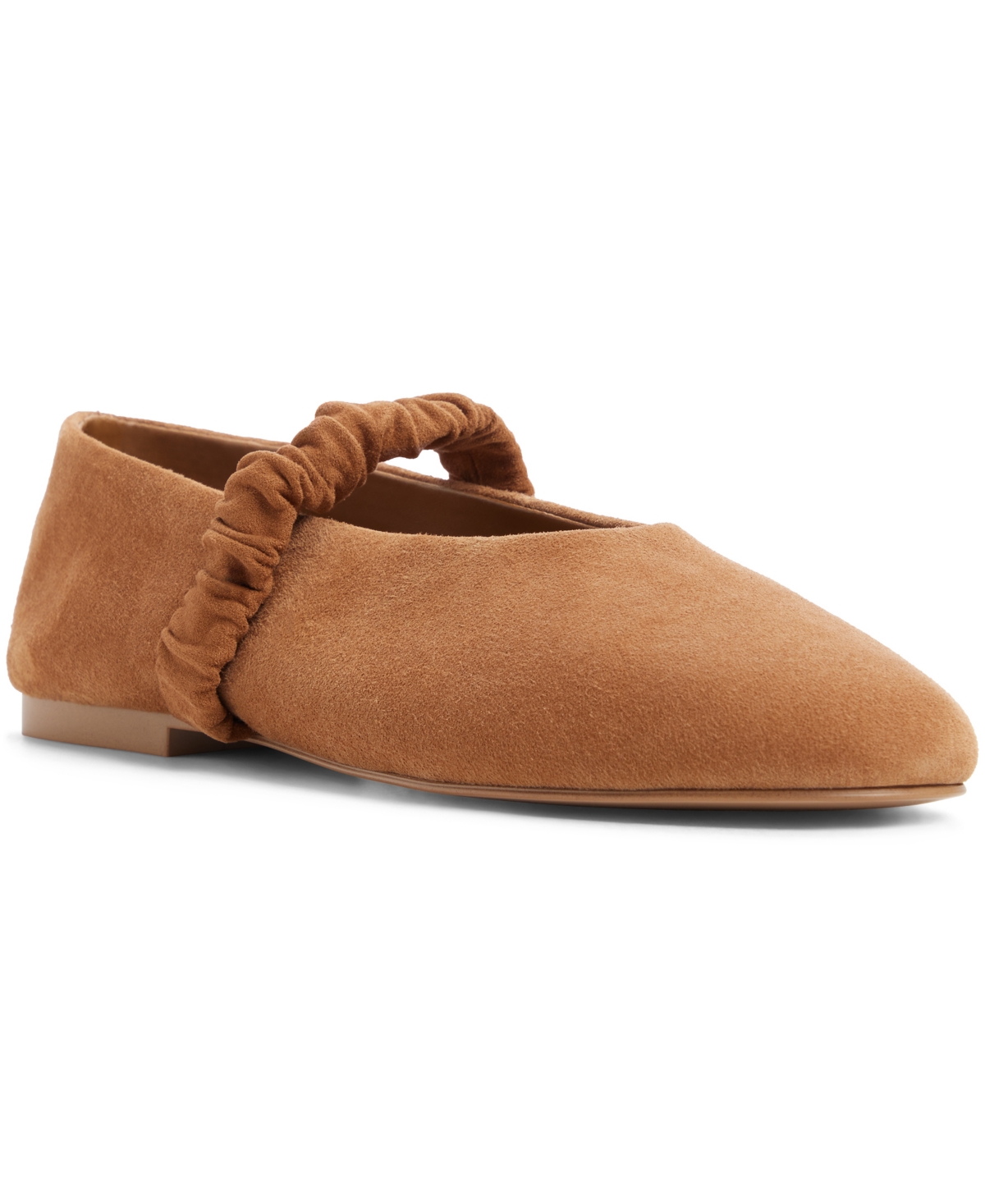 Aldo Women's Haylia Ballet Flats In Medium Brown Suede