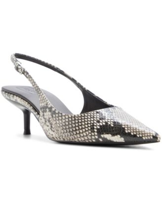Women's Sabbie Slingback Kitten Heel Pumps