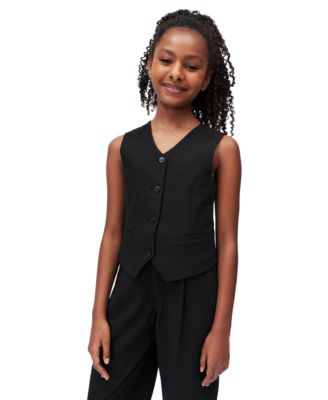 Girls' 7-16 Refined Stretch Tailored Vest