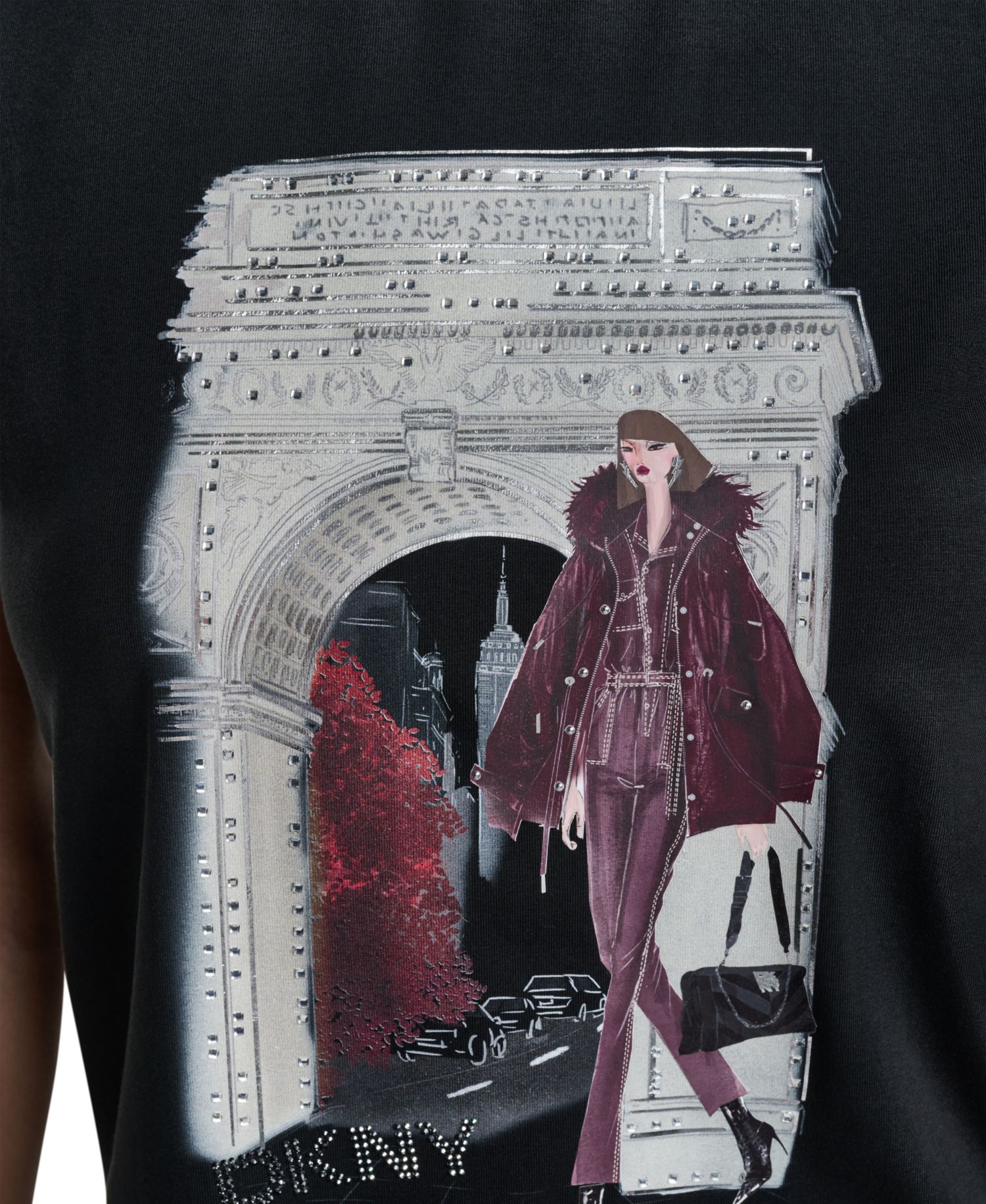 Women's Washington Arch Crewneck Graphic T-Shirt