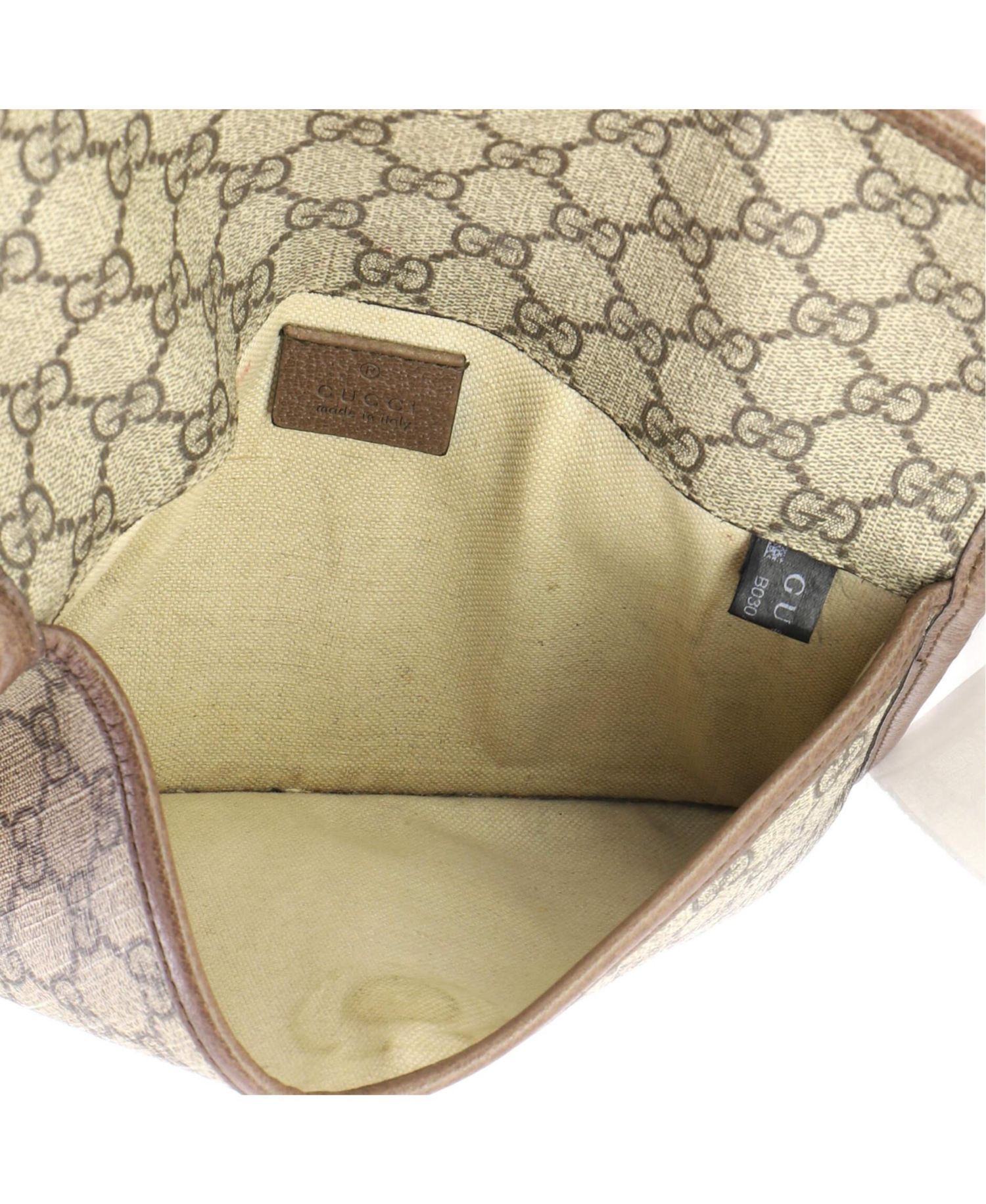 Neo Vintage Flap Belt Bag GG Coated Canvas