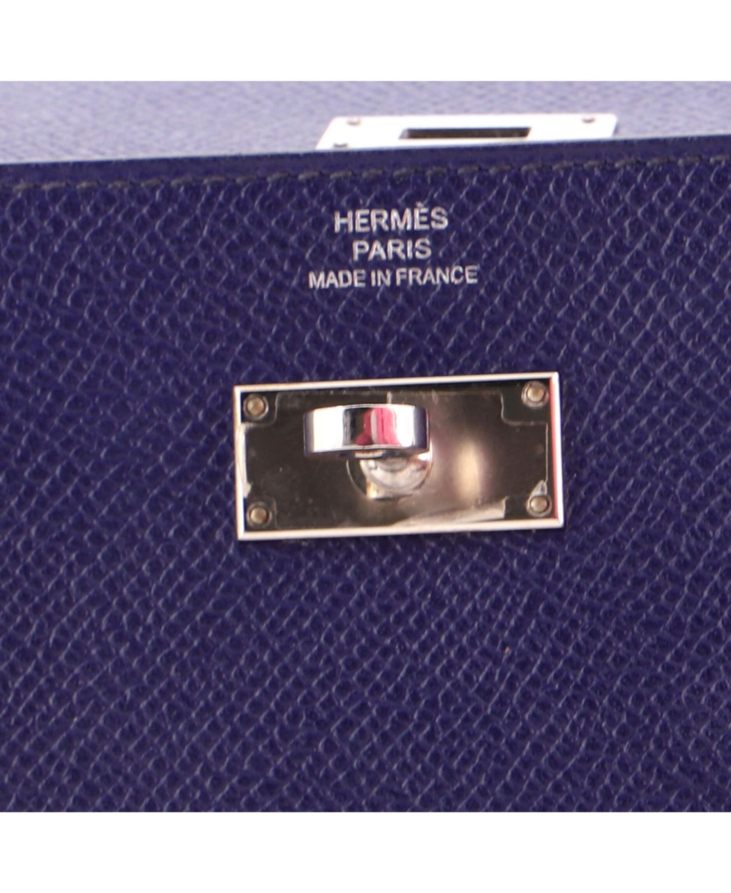 Pre-Owned Hermes Long Kelly Wallet Verso Epsom