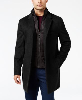Michael Kors Michael Kors Men's Water-Resistant Slim-Fit Overcoat with  Zip-Out Liner & Reviews - Coats & Jackets - Men - Macy's