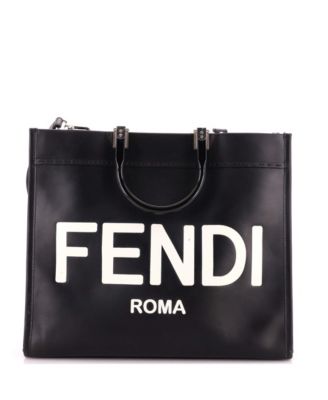 Medium Sunshine Shopper Tote Leather