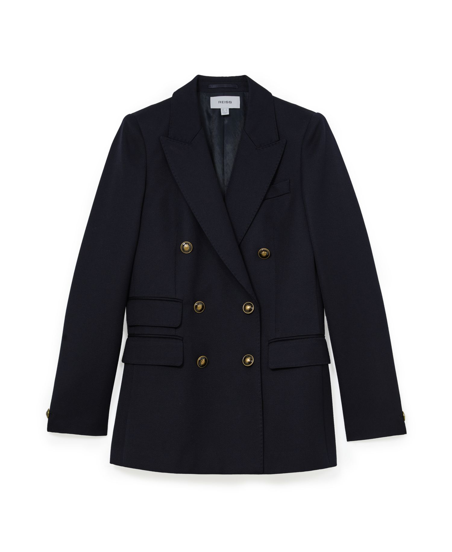 Women's Lauryn Double-Breasted Wool-Blend Blazer