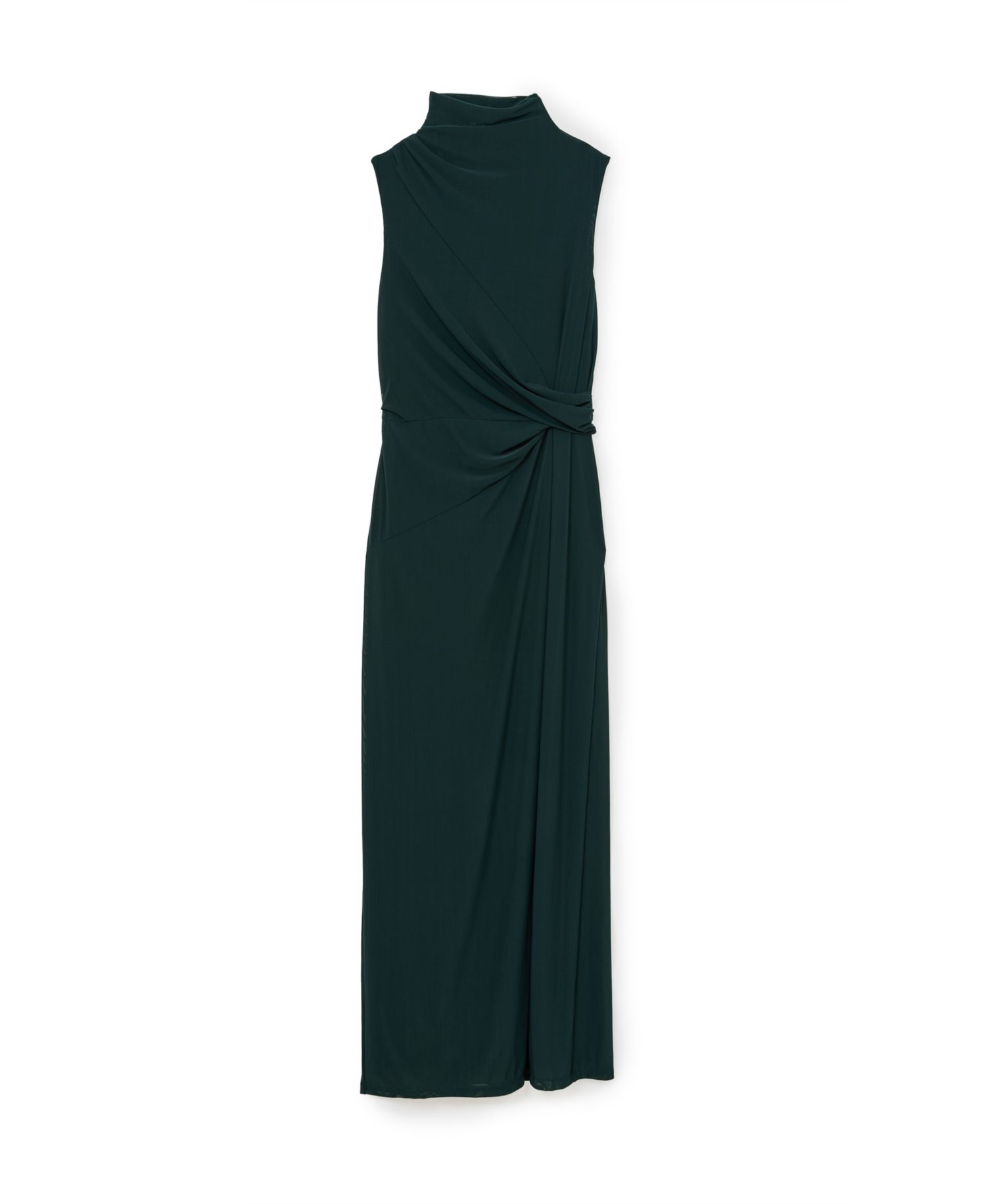 Women's Dylan High-Neck Draped-Detail Maxi Dress