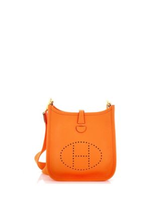 Pre-Owned Hermes TPM Evelyne Bag Gen III Clemence