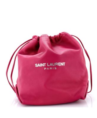 Large Teddy Bucket Bag Leather