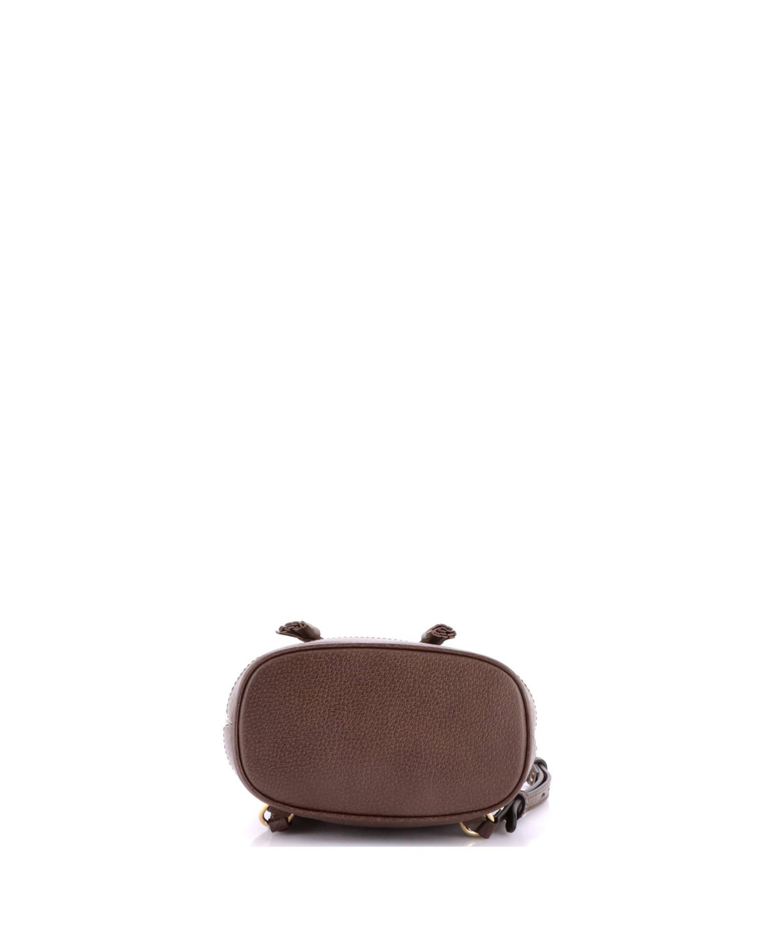 Mini Ophidia Flap Backpack GG Coated Canvas