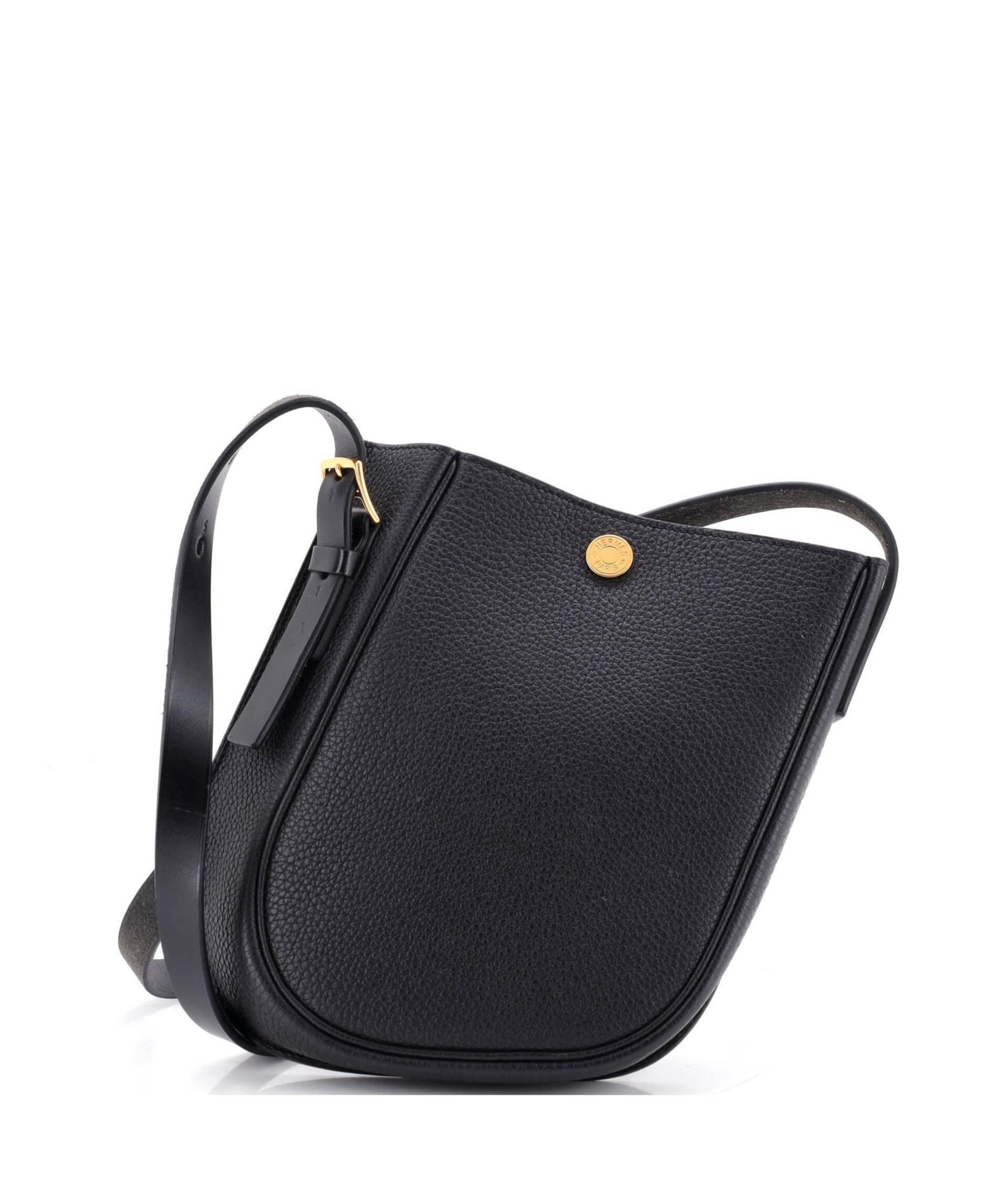 Pre-Owned Hermes 21 Perspective Cavaliere Bag Togo and Vache Hunter