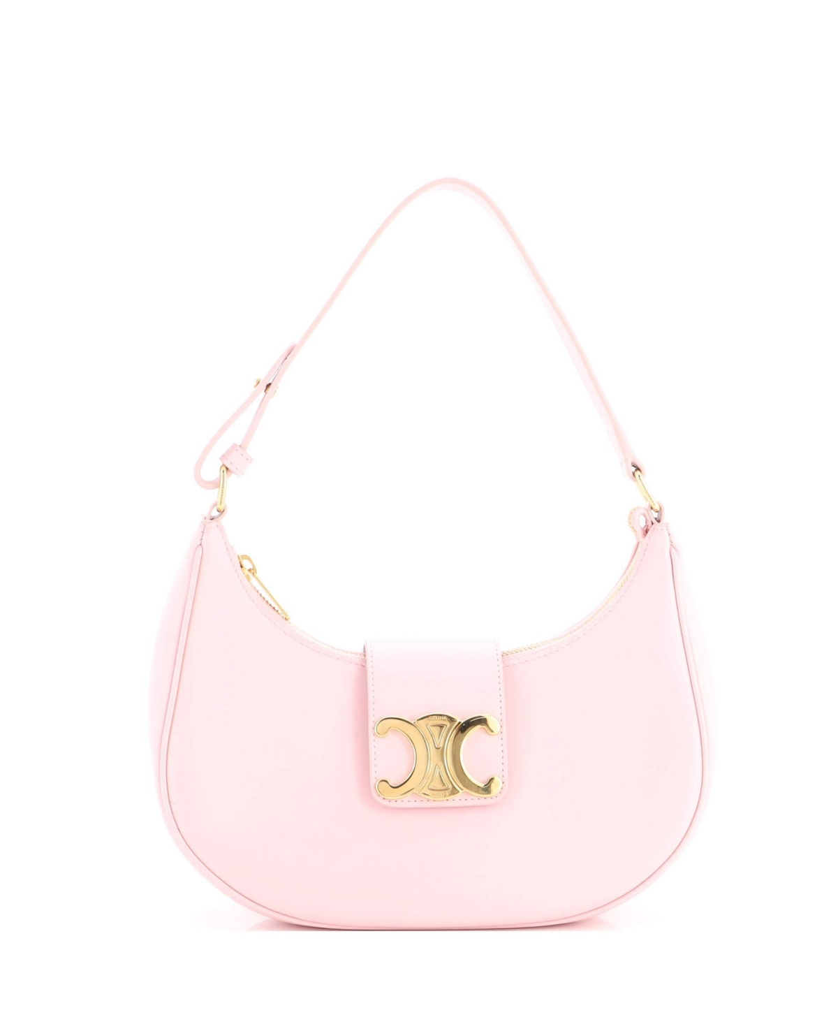 Pre-Owned Celine Ava Triomphe Bag Leather - Pink