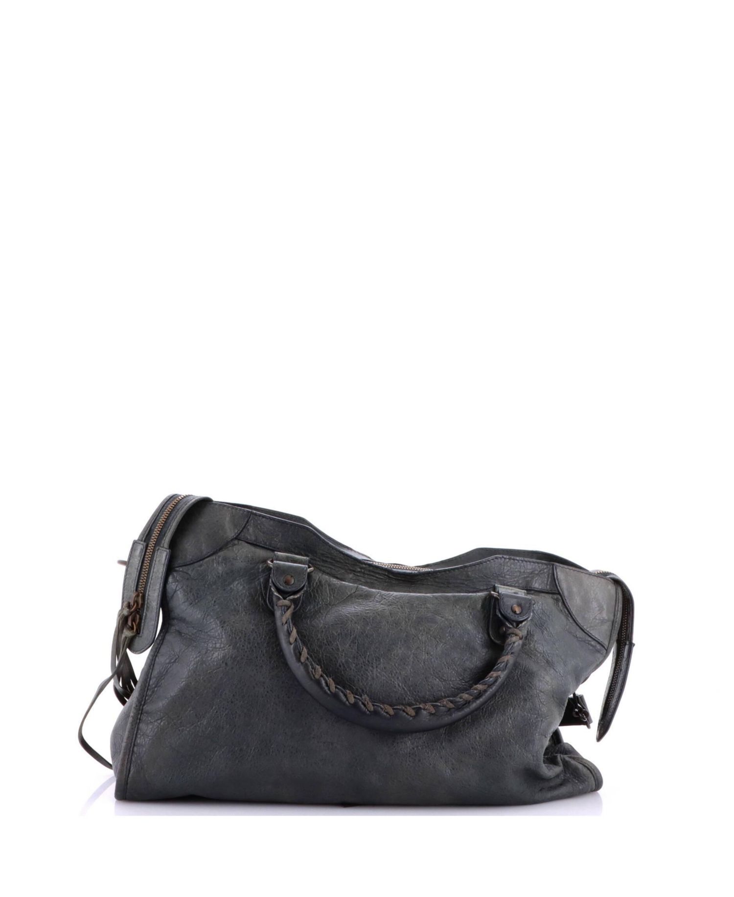 Medium City Classic Studs Bag Leather