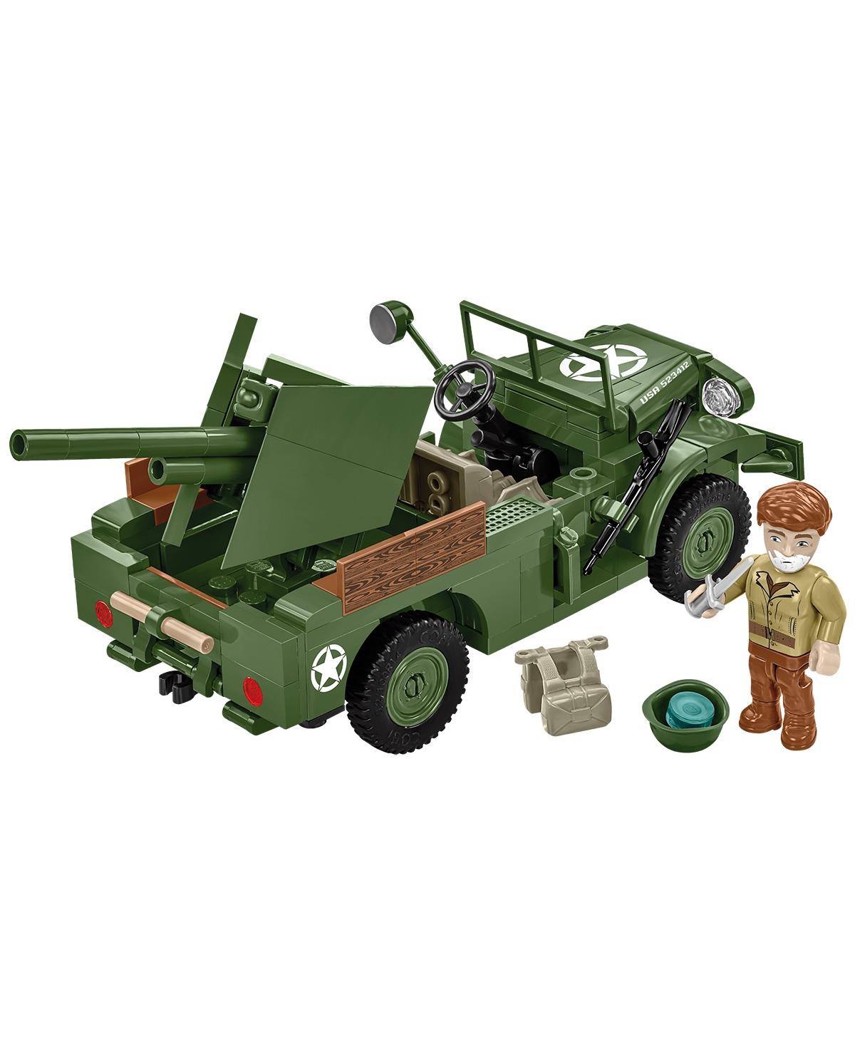 Cobi Wwii 37mm Gmc M6 Fargo Armored Vehicle 230-Piece Building Set, Ages 7+