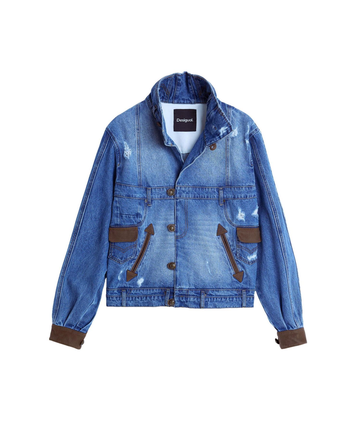 Men's Embroidered denim jacket