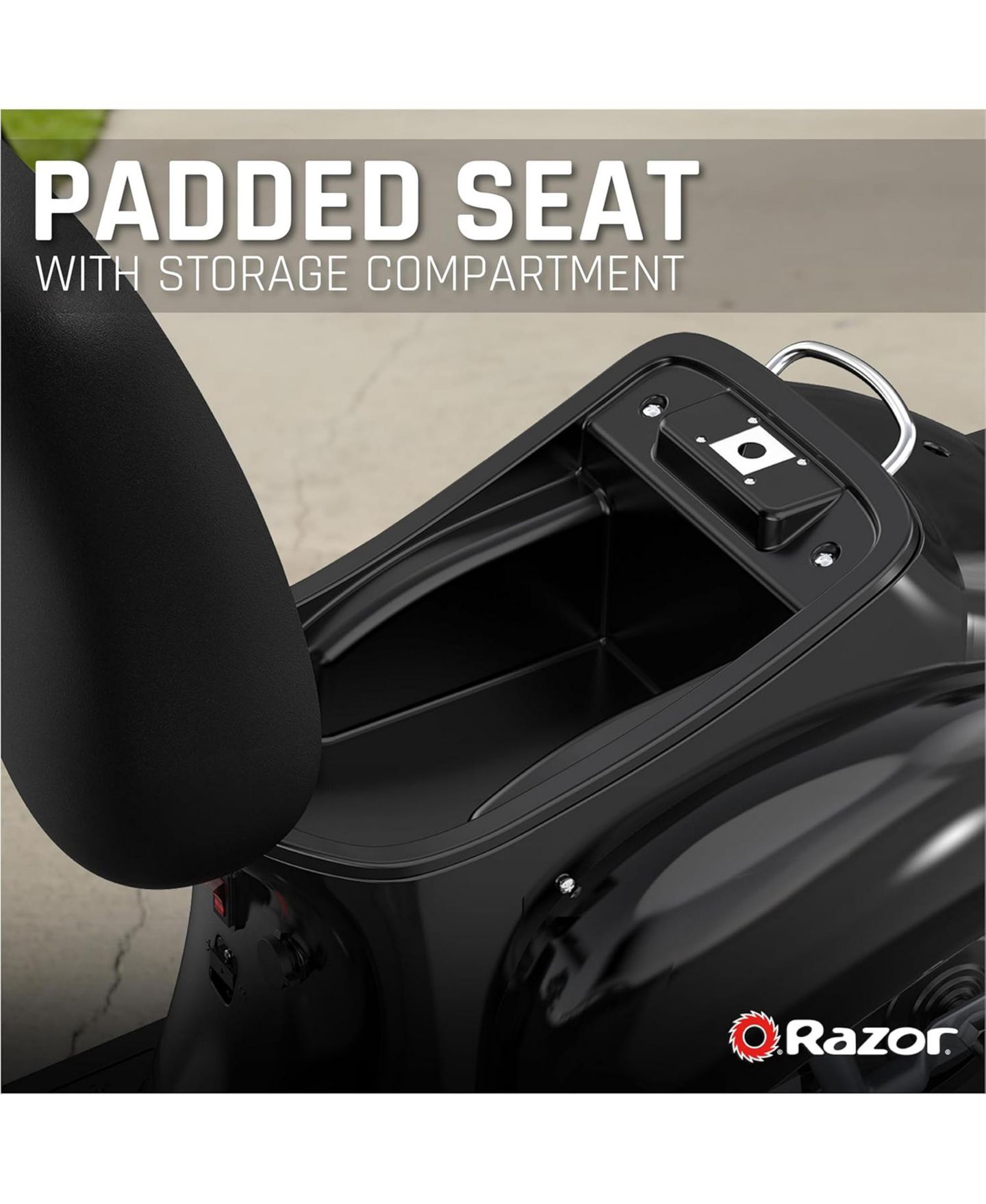 Детская игрушка Razor Pocket Mod - Miniature Euro-Style Electric Scooter for Ages 8+, Onyx-Black — фото 4
