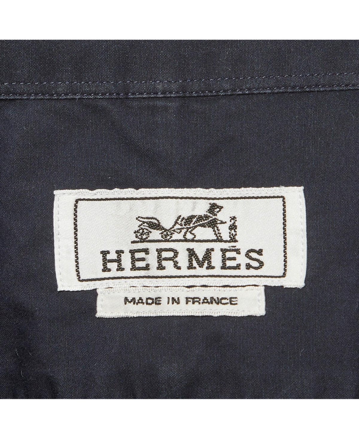 Pre-Owned Hermes Men's Classic-Fit Point-Collar Cotton Dress Shirt