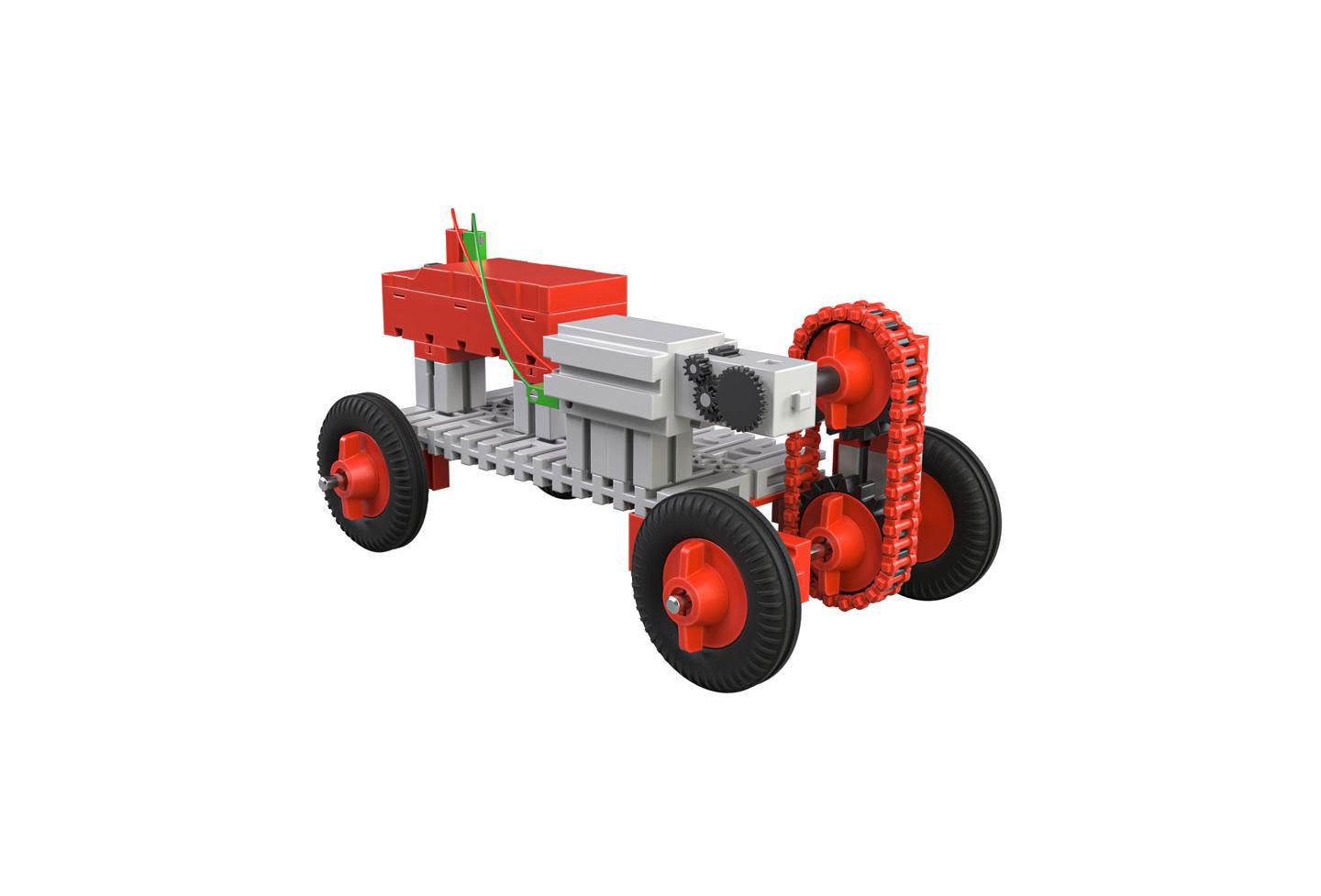 Детский конструктор fischertechnik Retro Mechanics 500-Piece Building Set, Ages 8+ — фото 4