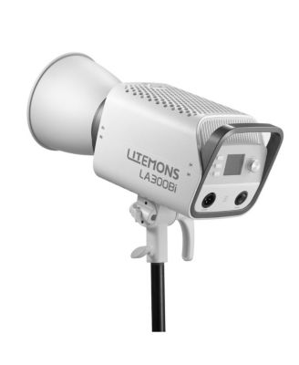 Litemons LA300Bi Bi-Color Wireless Dimmable LED Video Light with Bowens Mount