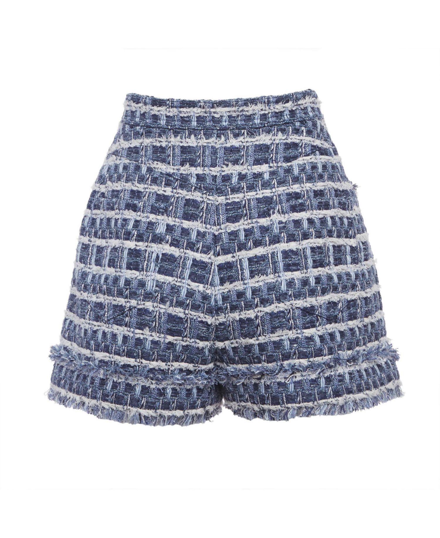 Women's High-Waisted Tweed Shorts, 7" Inseam