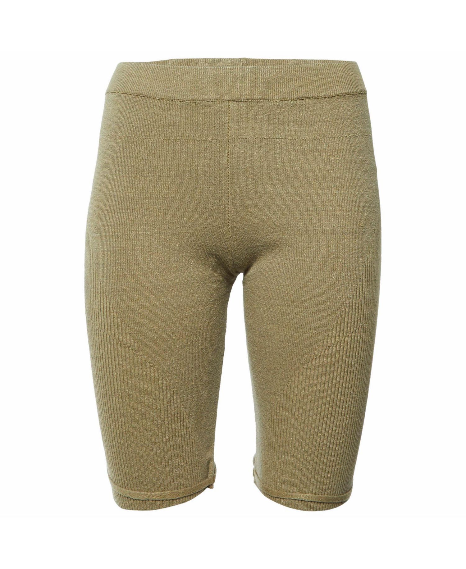 Women's Rib Knit Buckle Detail Sierra Shorts