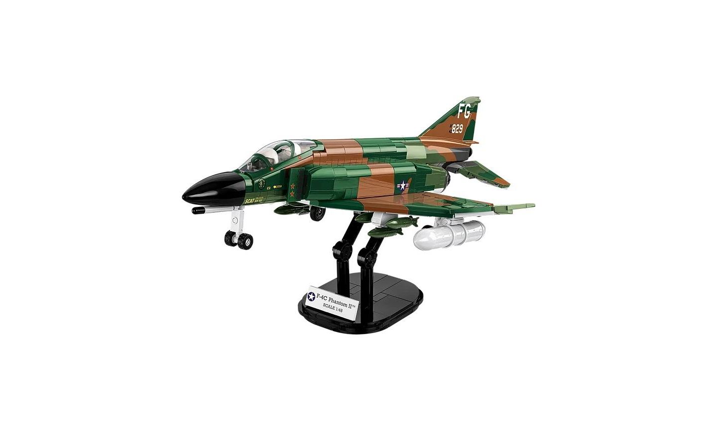 Детский конструктор COBI Historical Collection F-4C Phantom II Vietnam War 738-Piece Building Set, Ages 8+ — фото 3