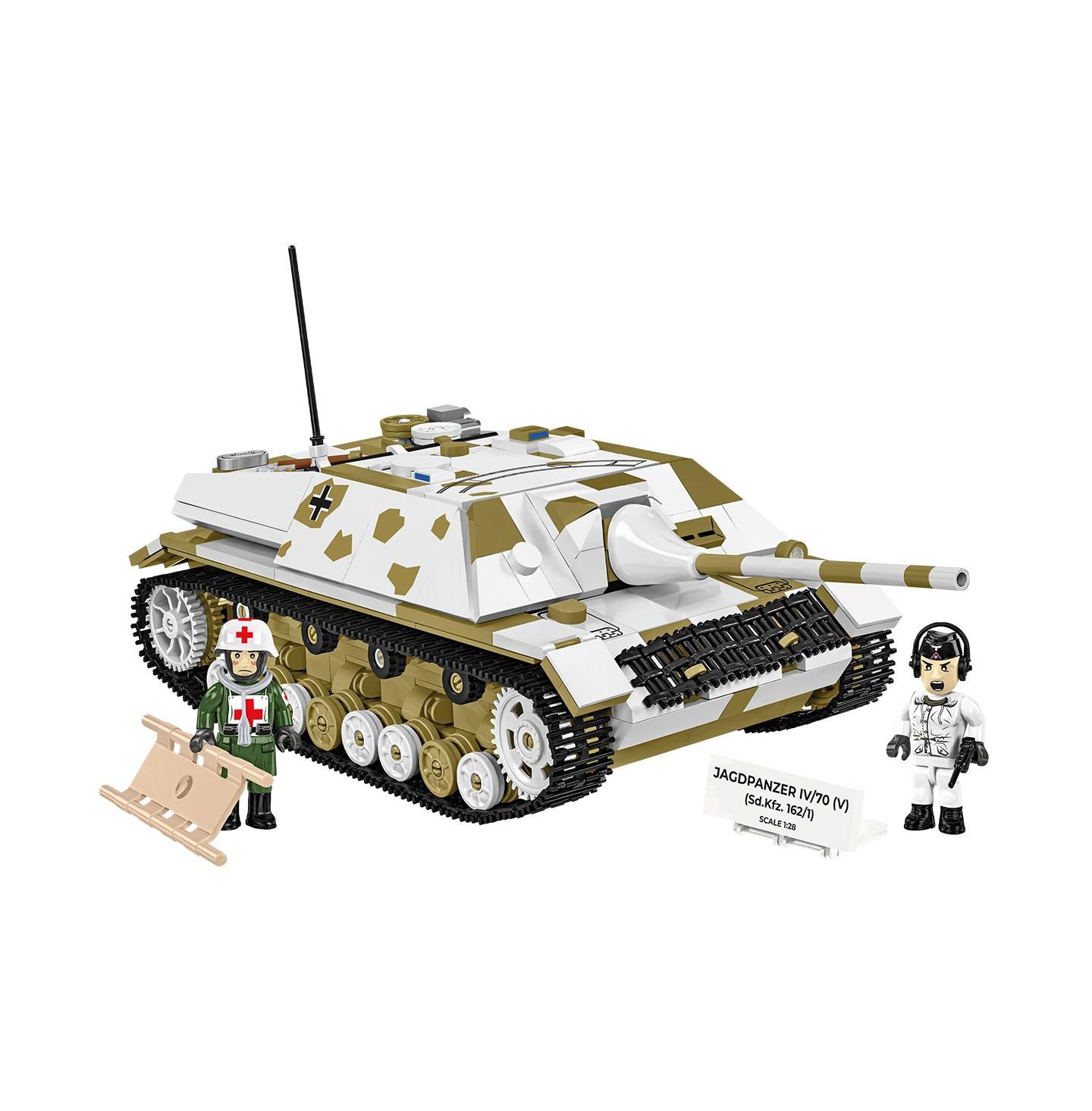 Детский конструктор COBI Historical Collection Wwii Jagdpanzer IV/70 (V) (Sd.Kfz. 162/1) 1024-Piece Building Set, Ages 10+ — фото 2