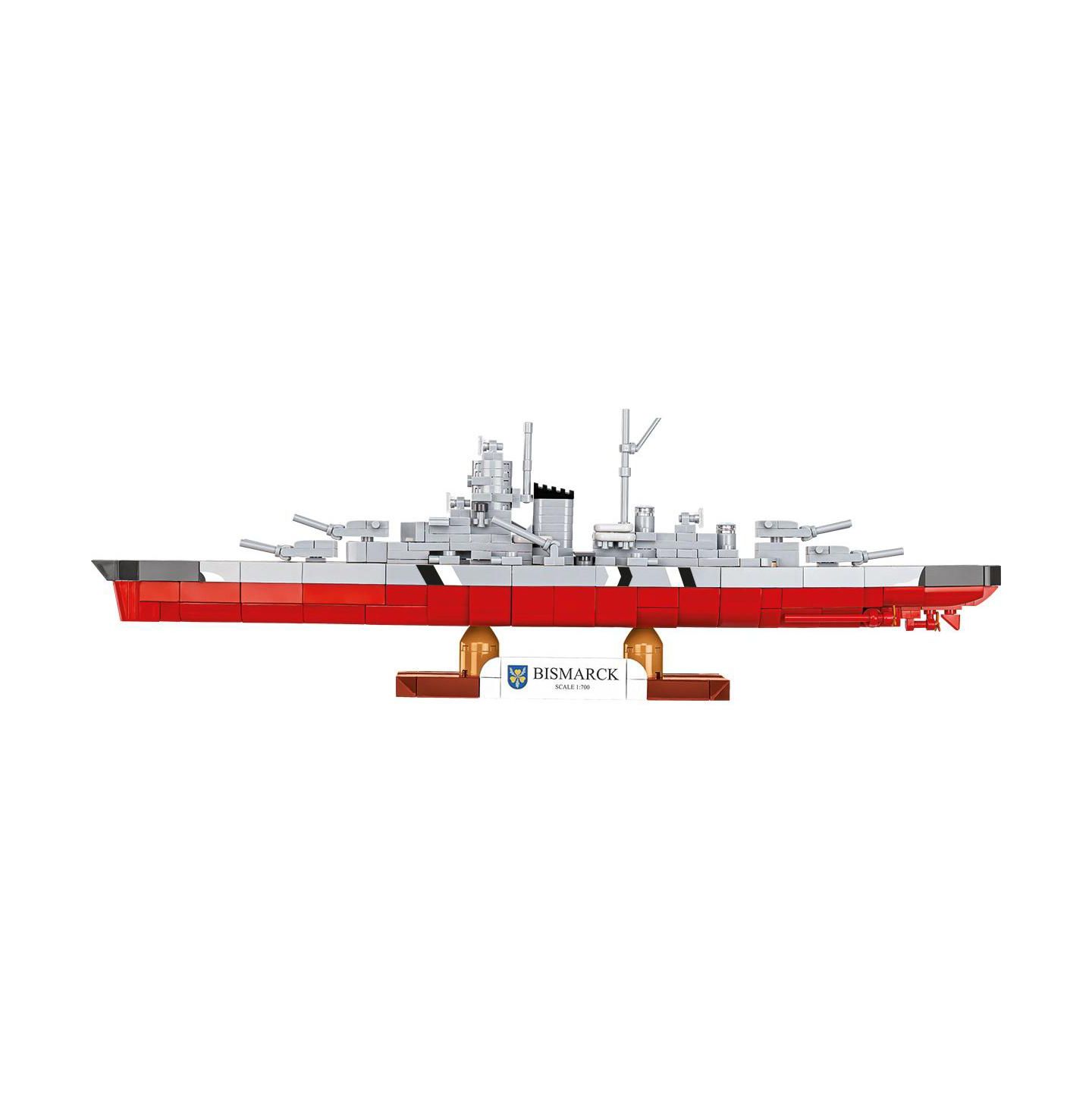 Детский конструктор COBI Wwii Battleship Bismarck 590-Piece Building Set, Ages 8+ — фото 6