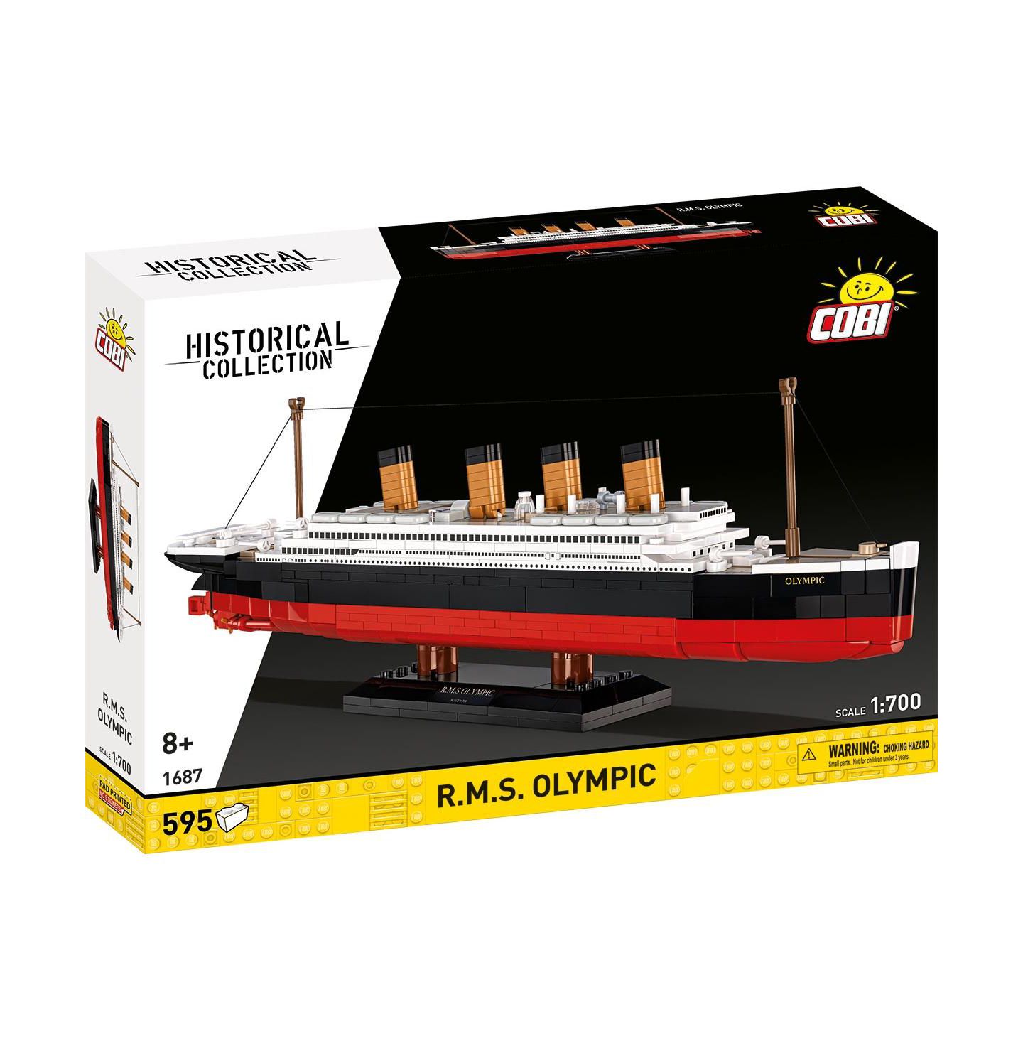Детский конструктор COBI Historical Collection Great War R.M.S. Olympic 595-Piece Building Set, Ages 7+ — фото 1