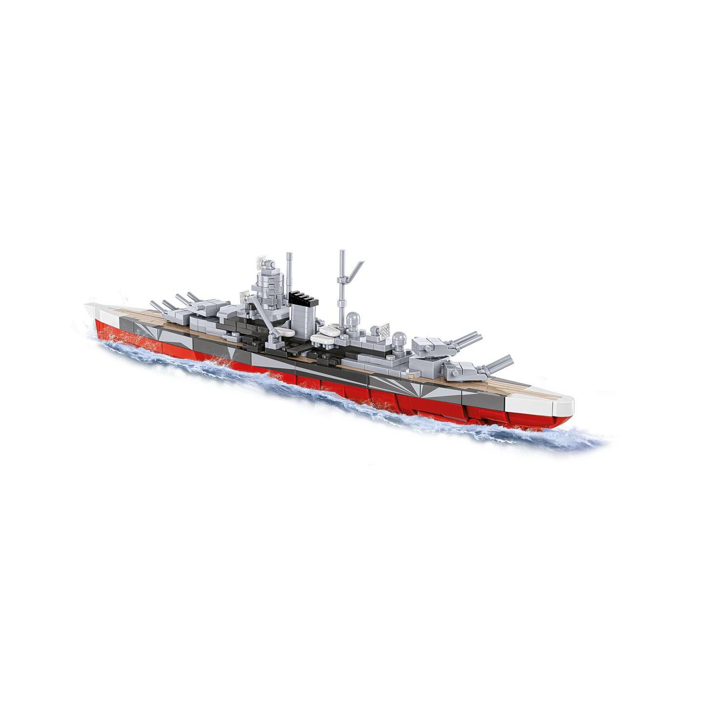 Детский конструктор COBI Historical Collection Wwii Battleship Tirpitz 593-Piece Building Set, Ages 8+ — фото 7