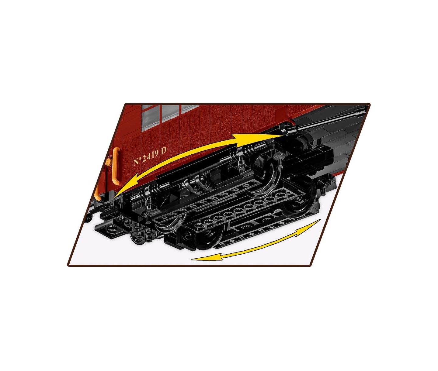 Детский конструктор COBI 1:35 Scale Great War Compiegne Wagon 1927-Piece Building Set, Ages 11+, цвет: Open Miscellaneous — фото 5