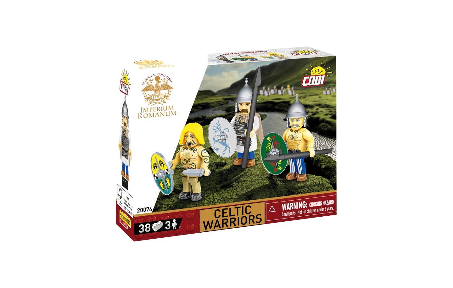 Детский конструктор COBI Imperium Romanum Celtic Warriors 38-Piece Building Set, Ages 5+ — фото 1