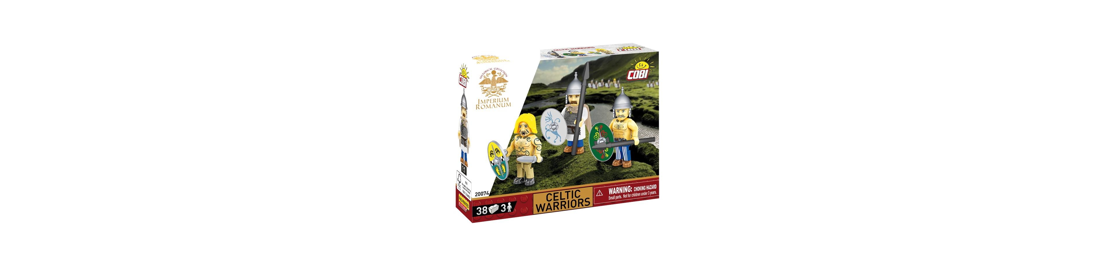 Cobi Imperium Romanum Celtic Warriors 38-Piece Building Set, Ages 5+