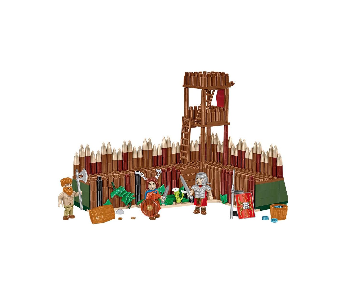 Детский конструктор COBI Imperium Romanum Watchtower 628-Piece Building Set, Ages 8+, цвет: Open Miscellaneous — фото 3