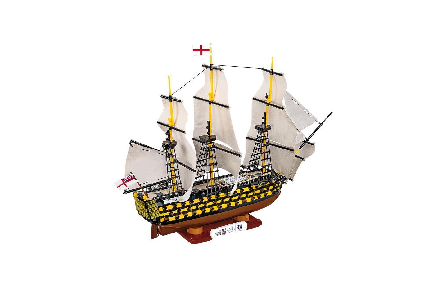 Детский конструктор COBI Historical Collection HMS Victory (Trafalgar 1805) 1:144 Scale 2,517-Piece Building Set, Ages 14+ — фото 4