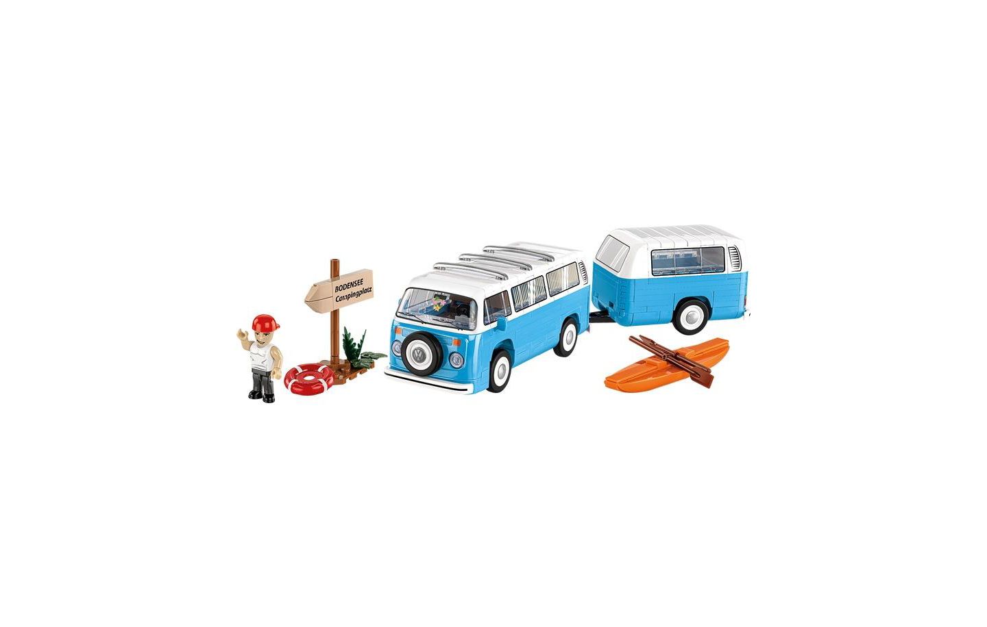 Детские конструкторы COBI Action Town Volkswagen Camper Van 1:35 Scale, 322 pieces — фото 3