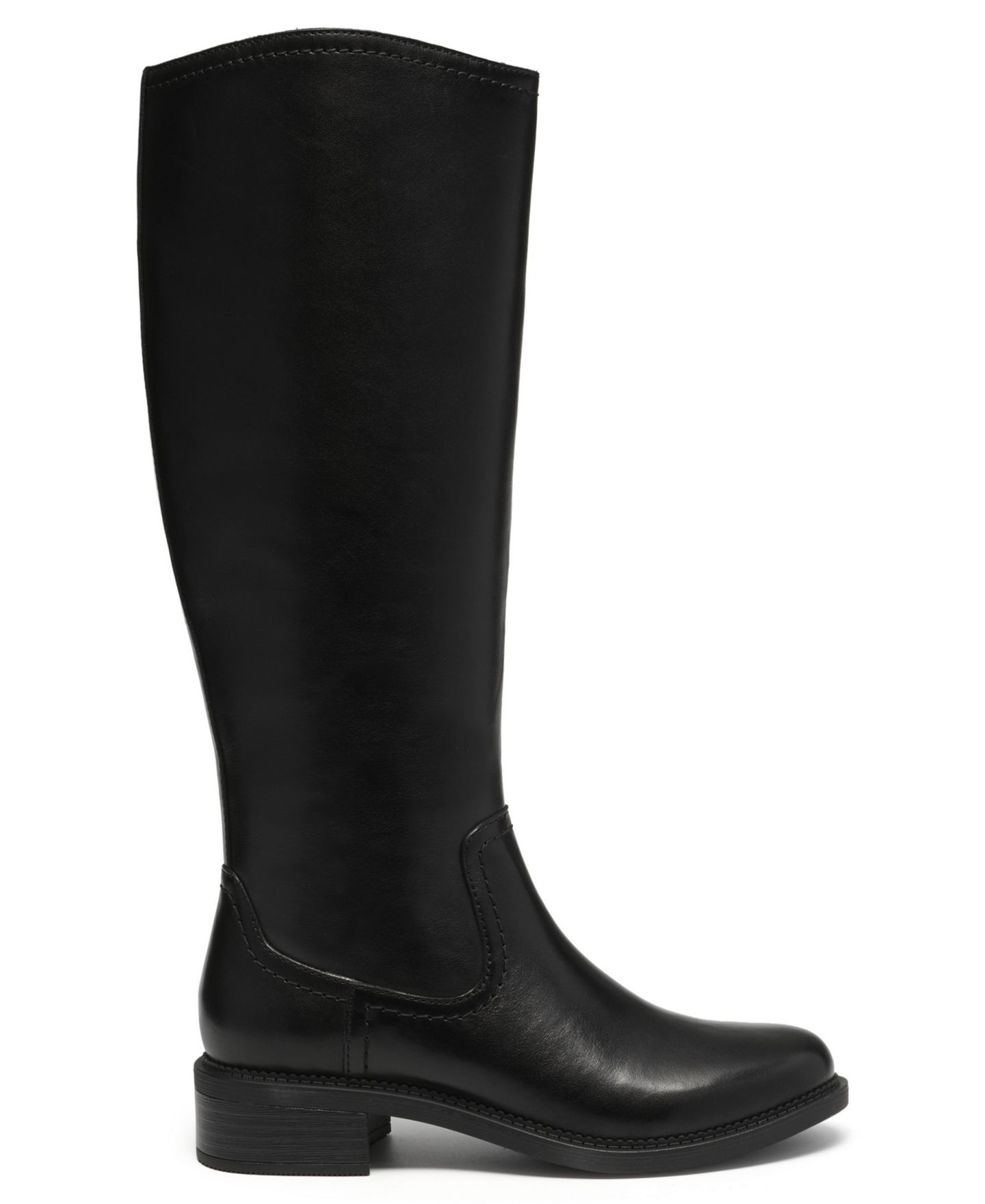 Женские ботинки Clarks Maye Tall Riding, цвет: Чёрный кожаный — фото 2
