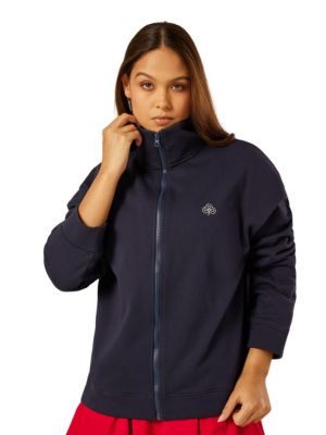 Women's Varsity Athletica Full-Zip Mock Neck Sweatshirt